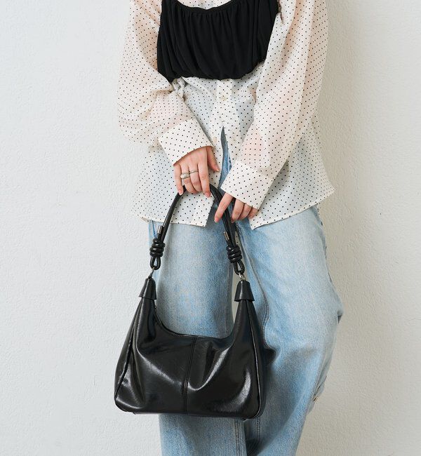  「結び目ショルダーBAG」|トートバッグ|