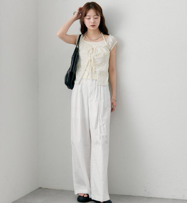  「レースリボンTOPS」|シャツ・ブラウス|