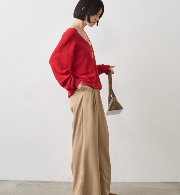  「ディープVニット」|ニット・セーター|