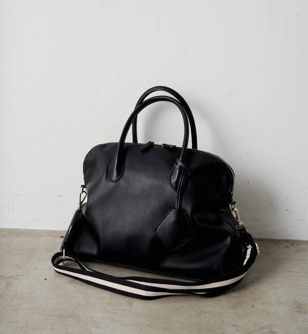  「【GALENA/ガレナ】ドームボストンバッグ」|ボストンバッグ|ブラック