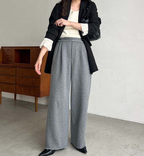  「裏起毛スウェットパンツ」|チノ|