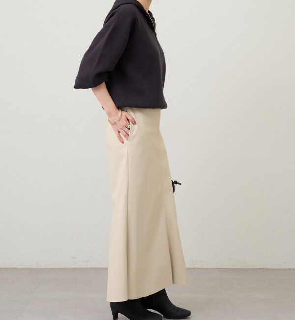  「レザーマーメイドスカート」|スカート|