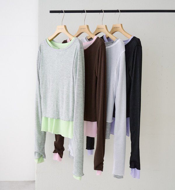  「レイヤードPack Tee」|Tシャツ・カットソー|