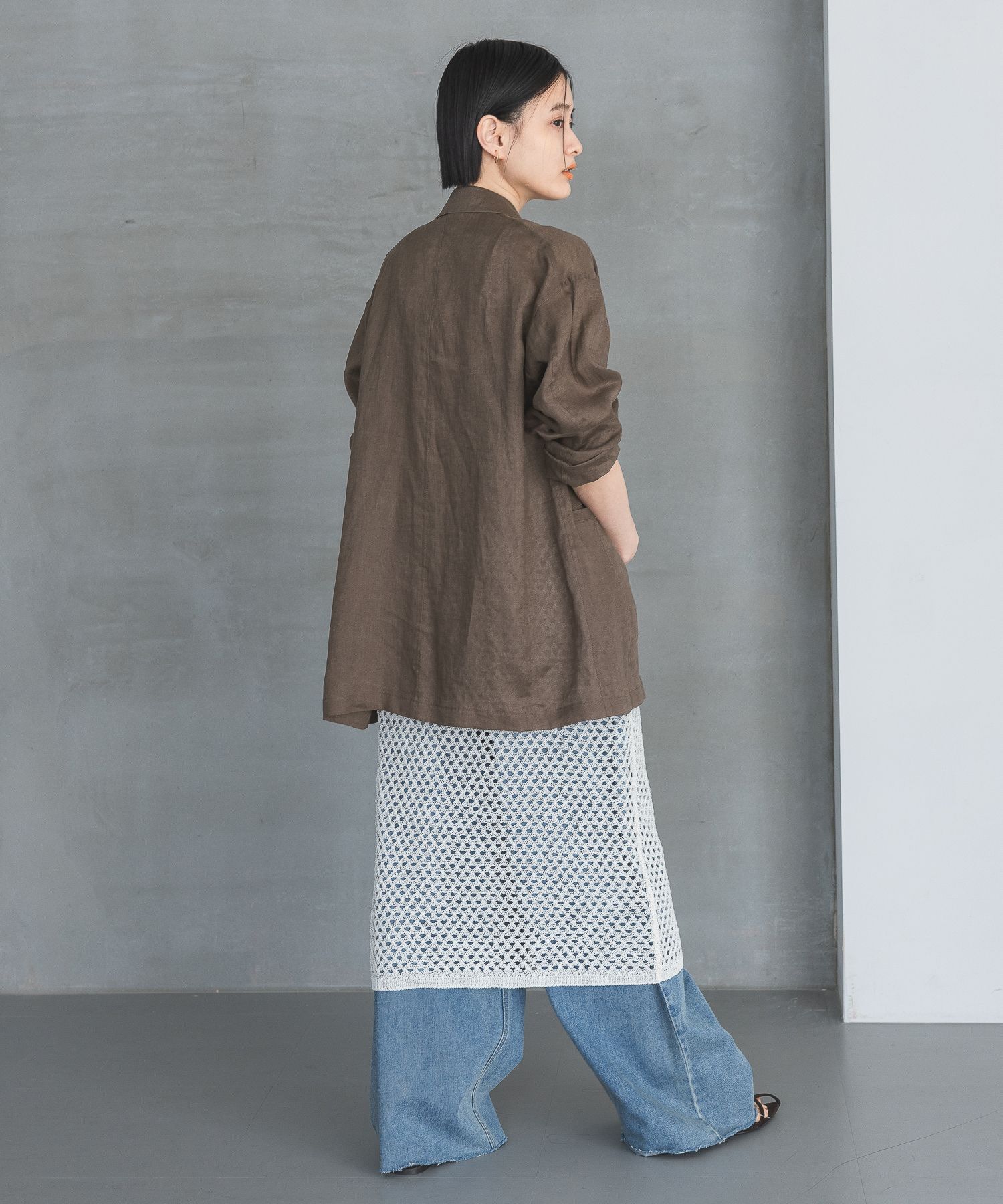 A part by 「ルランゼフィールWジャケット」|テーラードジャケット|