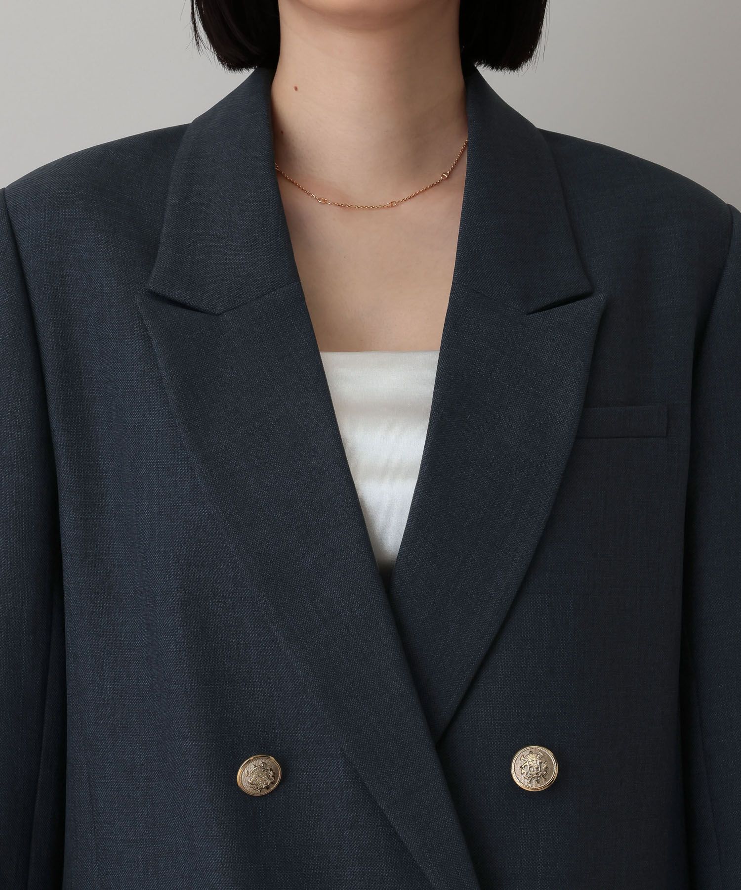 A part by 「【セットアップ着用可能】LNTテーラードジャケット」|テーラードジャケット|