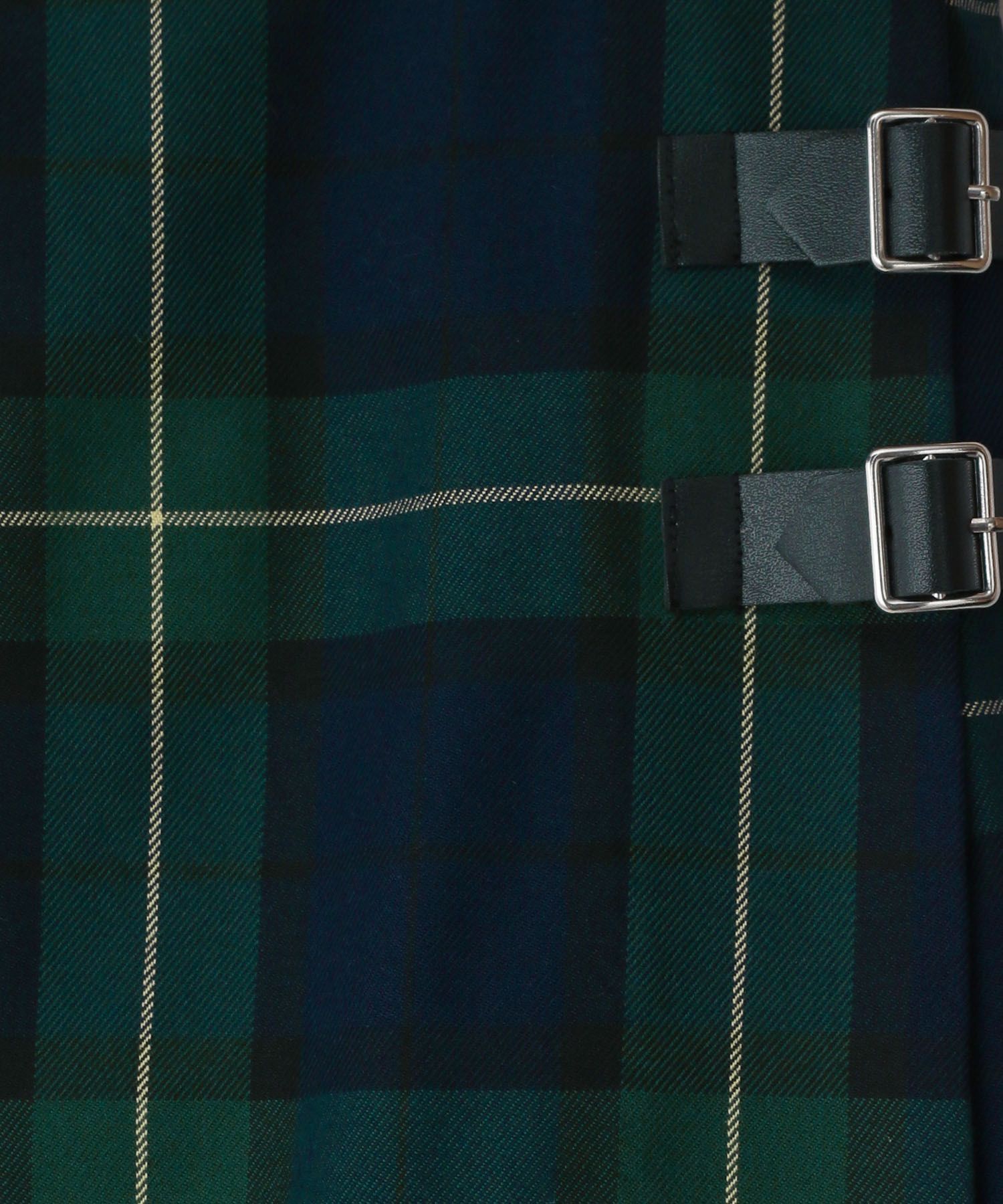 LOWRYS FARM「チェックキルトプリーツスカート」|スカート|