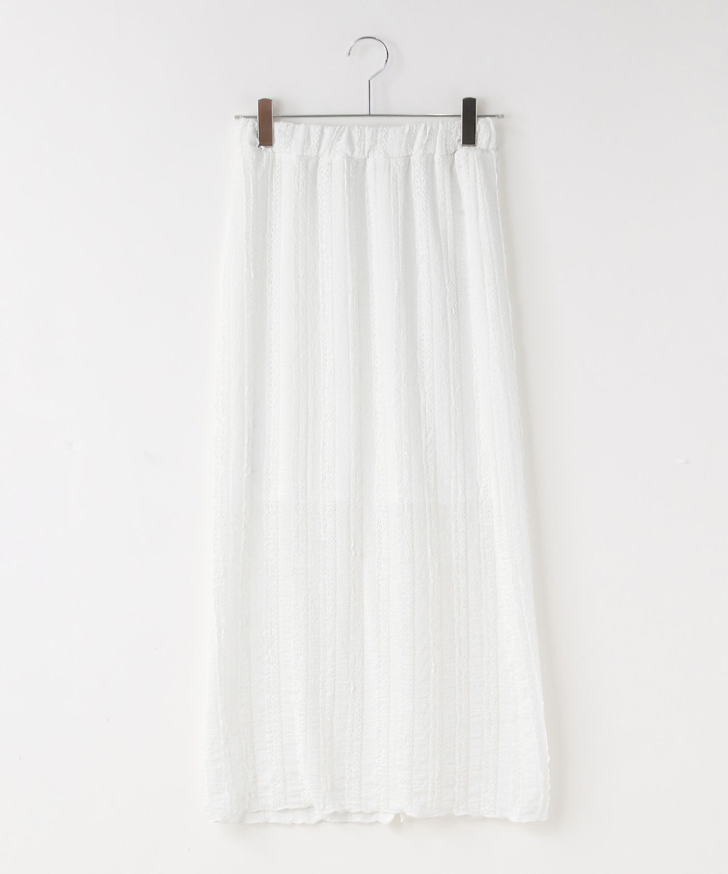 LOWRYS FARM「チビフリルカットタイトスカート」|スカート|