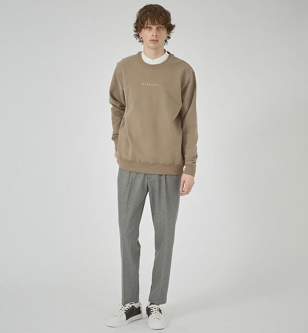 ABAHOUSE「【IN THE CITY】ロゴ刺繍 裏毛 スウェット / トレーナー」|スウェット・ジャージ|