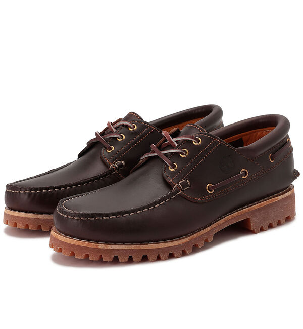 ABAHOUSE「【Timberland/ティンバーランド】Authentics 3 Eye Cl」|モカシン|ブラウン