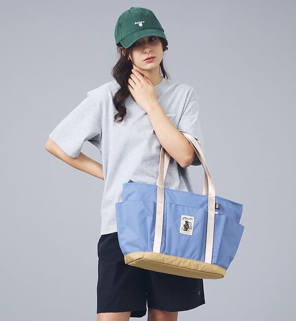 ABAHOUSE「【COBMASTER/コブマスター】 Air WP DESERT TOTE810」|ショルダー・メッセンジャー|ブルーグレー