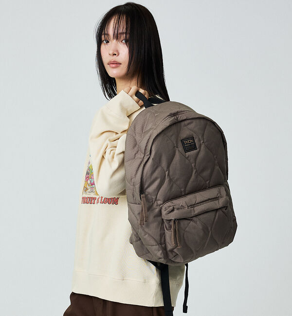 ABAHOUSE「【TAION/タイオン】ミリタリー ダウンバッグパック/ダウン/リュック/ユニセ」|リュック|グリーン系その他2