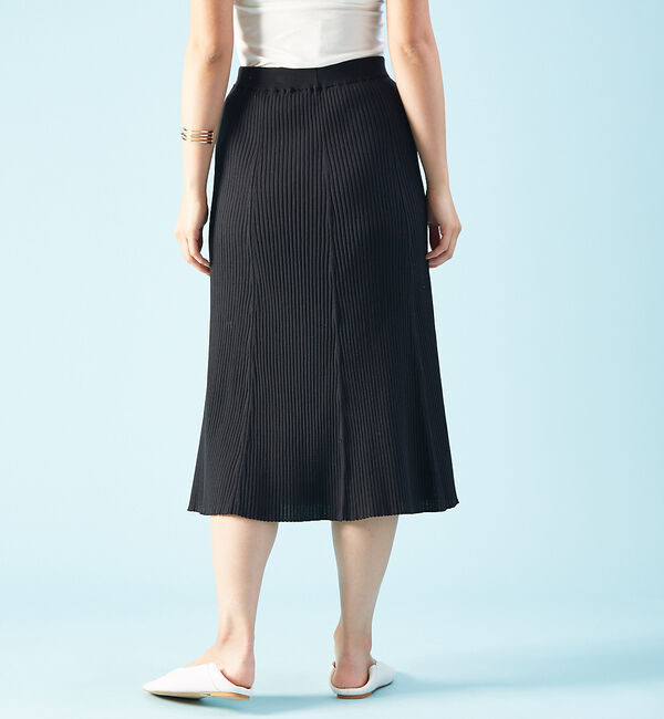 Rouge vif「リブフレアスカート」|スカート|