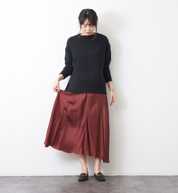 Rouge vif「キュプラスカート」|スカート|