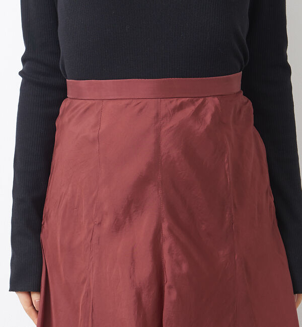 Rouge vif「キュプラスカート」|スカート|