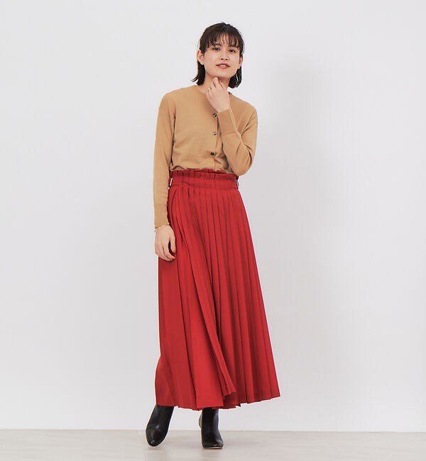 Rouge vif「【CURRENTAGE】プリーツスカート」|スカート|
