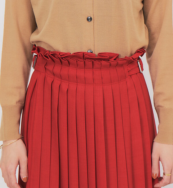 Rouge vif「【CURRENTAGE】プリーツスカート」|スカート|