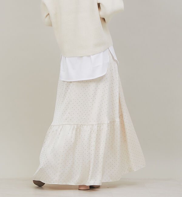 Rouge vif「シャインドットスカート」|スカート|