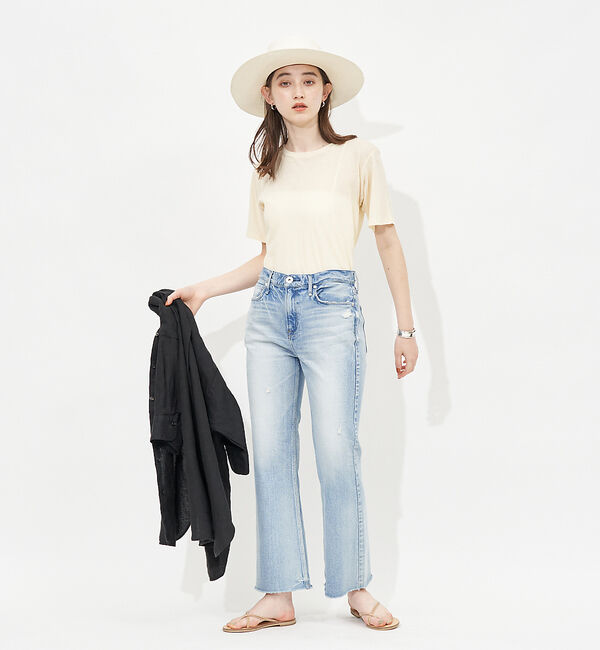 Rouge vif「ナチュラルダイTシャツ」|Tシャツ・カットソー|