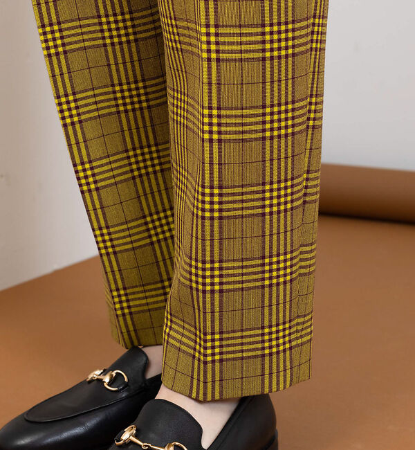 Rouge vif「チェックテーパードパンツ」|その他|