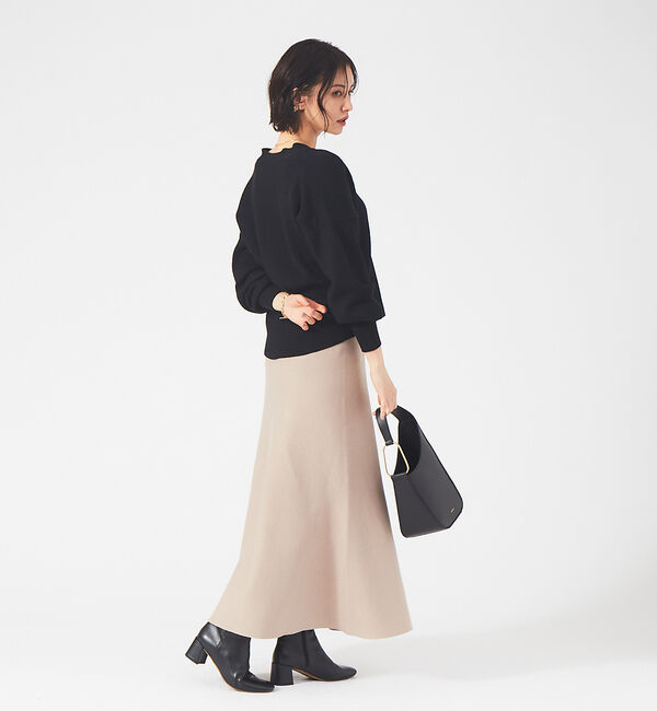 Rouge vif「【セットアップ対応】フレアニットスカート」|スカート|