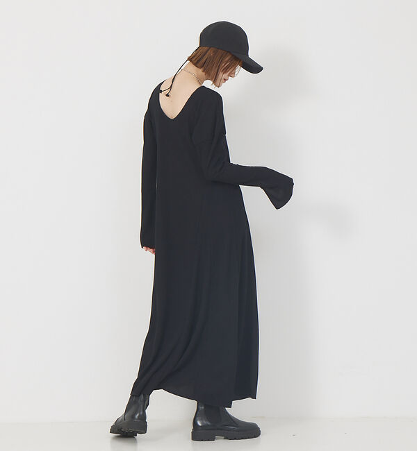 Rouge vif「ワッフルフレアワンピース」|ワンピース|