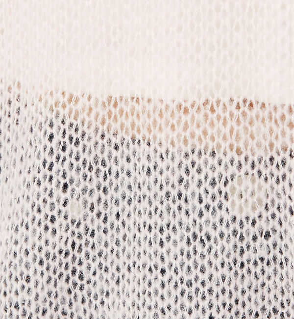 Rouge vif「モヘアライクシアー2WAY ニットプルオーバー」|ニット・セーター|