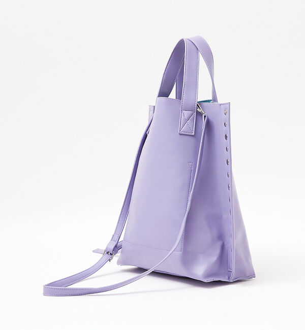 Rouge vif「【cheek/チーク】2WAY トートバッグ / リベット / フェイクレザー」|トートバッグ|