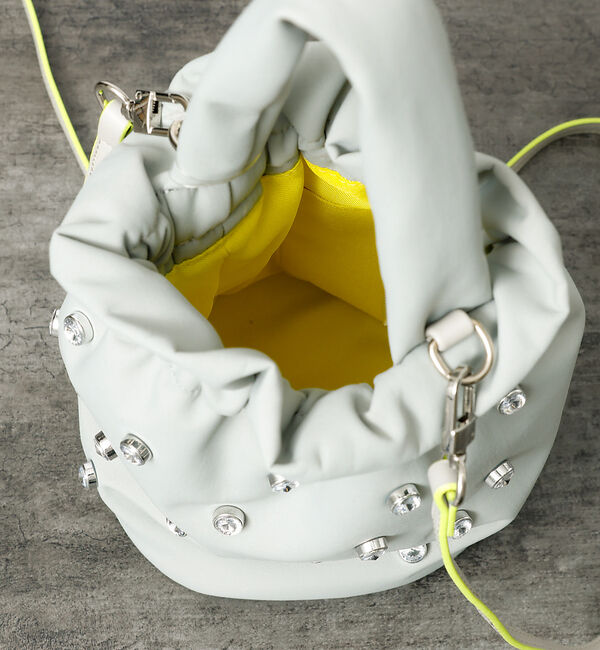 Rouge vif「【cheek/チーク】2WAY ミニショルダーバッグ / ラインストーン / キ」|ショルダー・メッセンジャー|