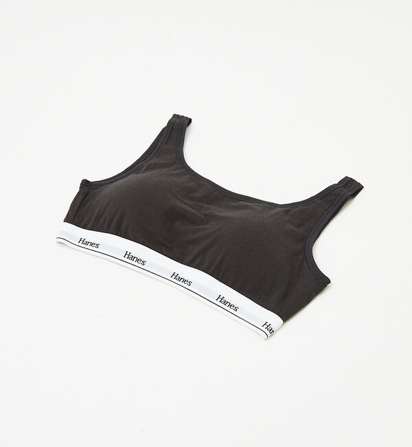 Rouge vif「【Hanes / ヘインズ】ソフトブラ / ブラジャー / ブラトップ」|インナー|ブラック