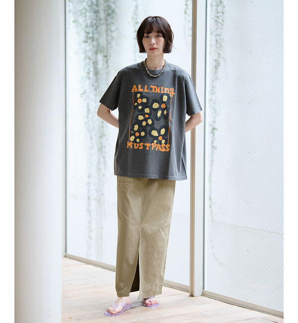 Rouge vif「【MICA&DEAL/マイカアンドディール】ミリタリースカート / スリット /」|スカート|