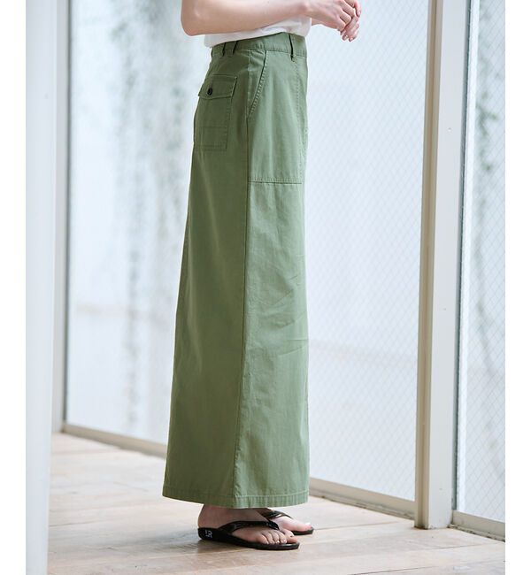 Rouge vif「【MICA&DEAL/マイカアンドディール】ミリタリースカート / スリット /」|スカート|