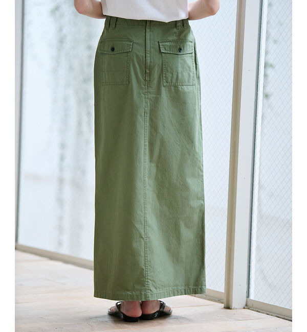Rouge vif「【MICA&DEAL/マイカアンドディール】ミリタリースカート / スリット /」|スカート|