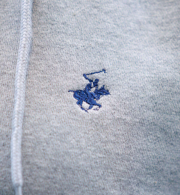 Rouge vif「【BEVERY HILLS P.C/ビバリーヒルズポロクラブ】クロップドフルジッ」|スウェット・ジャージ|