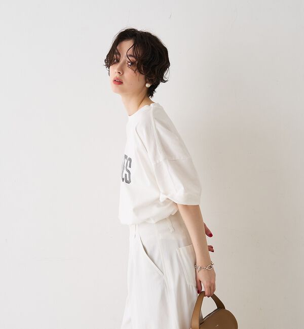 Rouge vif「【REMI RELIEF/レミレリーフ】別注 VANNES ロゴTEE/Tシャツ」|Tシャツ・カットソー|