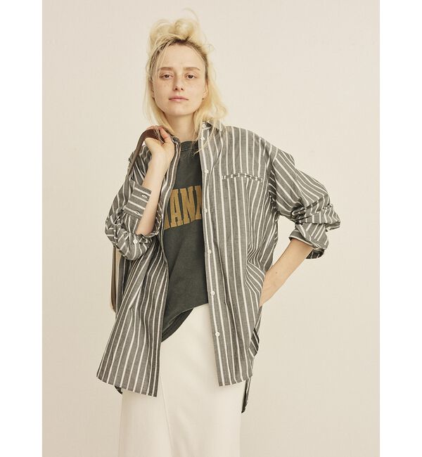 Rouge vif「【REMI RELIEF/レミレリーフ】別注 VANNES ロゴTEE/Tシャツ」|Tシャツ・カットソー|