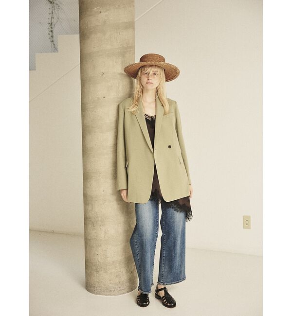 Rouge vif「デザインライトジャケット」|テーラードジャケット|