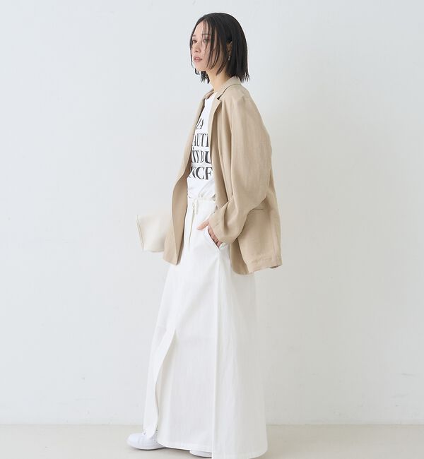 Rouge vif「バックフォト グラフィックロゴTシャツ」|Tシャツ・カットソー|