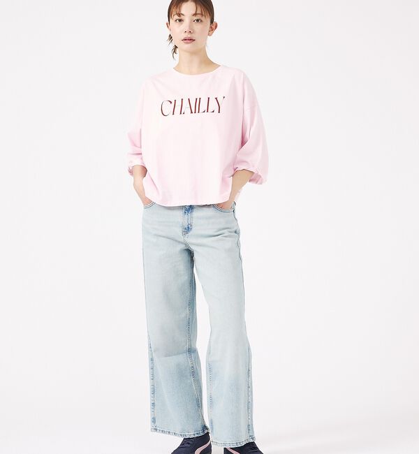 Rouge vif「【GUESS JEANS/ゲスジーンズ】GJ G11 WIDE LEG/ワイルド」|デニム|