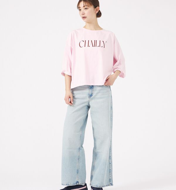 Rouge vif「【GUESS JEANS/ゲスジーンズ】GJ G11 WIDE LEG/ワイルド」|デニム|