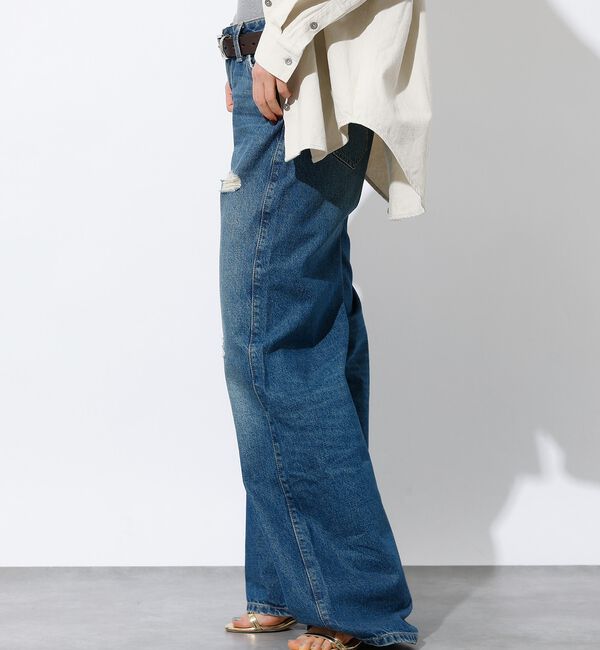 Rouge vif「【GUESS JEANS/ゲスジーンズ】GJ G11 WIDE LEG/ワイルド」|デニム|