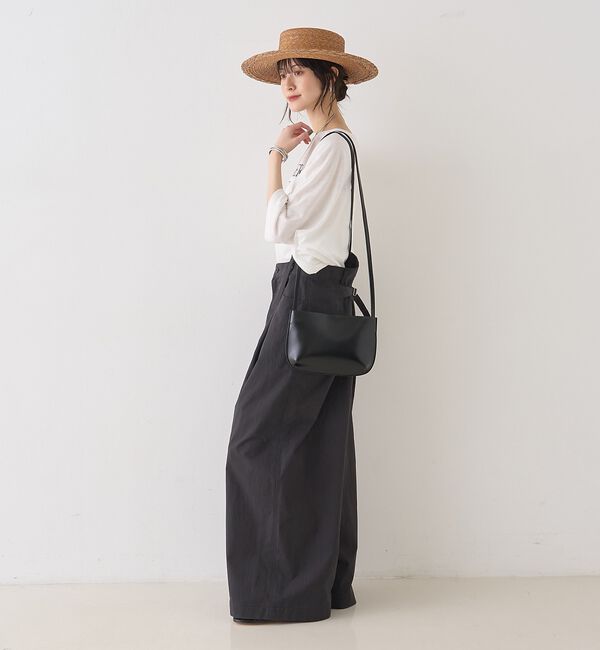 Rouge vif「2WAYサスペンダータックワイドパンツ」|その他|