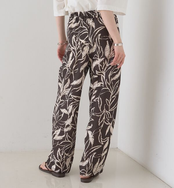 Rouge vif「リーフプリントルーズテーパードパンツ/ウエストゴム【予約】」|その他|