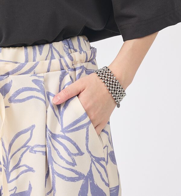 Rouge vif「リーフプリントルーズテーパードパンツ/ウエストゴム【予約】」|その他|