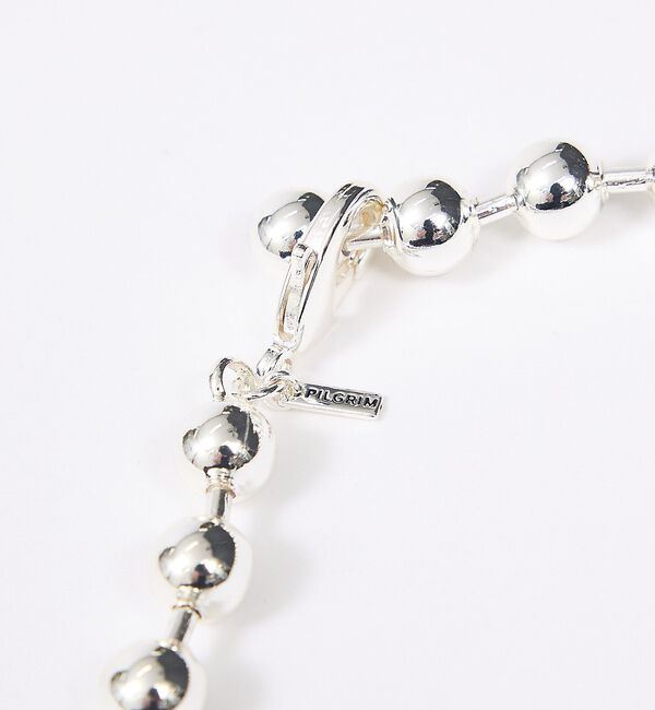 Rouge vif「【PILGRIM/ピルグリム】AIR NL シルバーボールチェーンネックレス」|ネックレス|