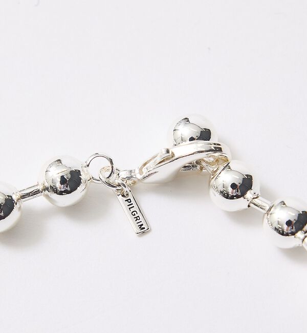 Rouge vif「【PILGRIM/ピルグリム】AIR NL シルバーボールチェーンネックレス」|ネックレス|