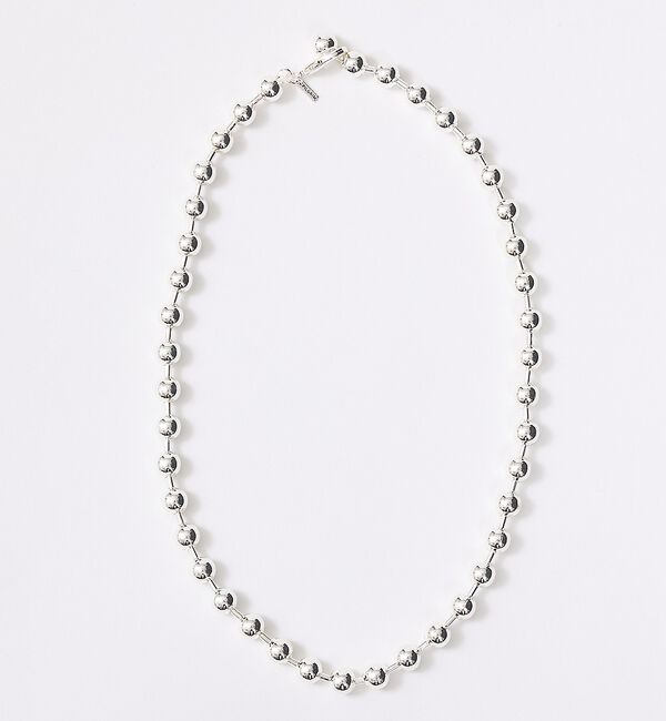 Rouge vif「【PILGRIM/ピルグリム】AIR NL シルバーボールチェーンネックレス」|ネックレス|