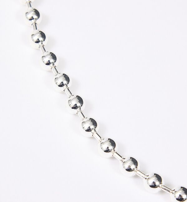 Rouge vif「【PILGRIM/ピルグリム】AIR NL シルバーボールチェーンネックレス」|ネックレス|