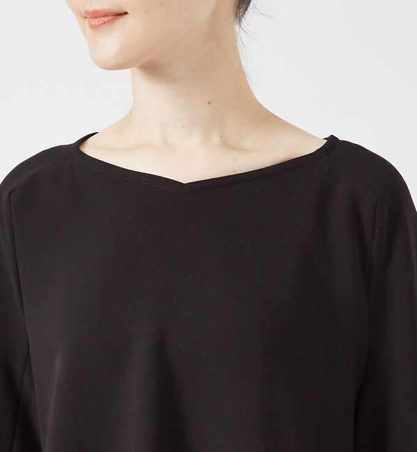 qualite「【セットアップ対応】ダブルクロスブラウス」|シャツ・ブラウス|