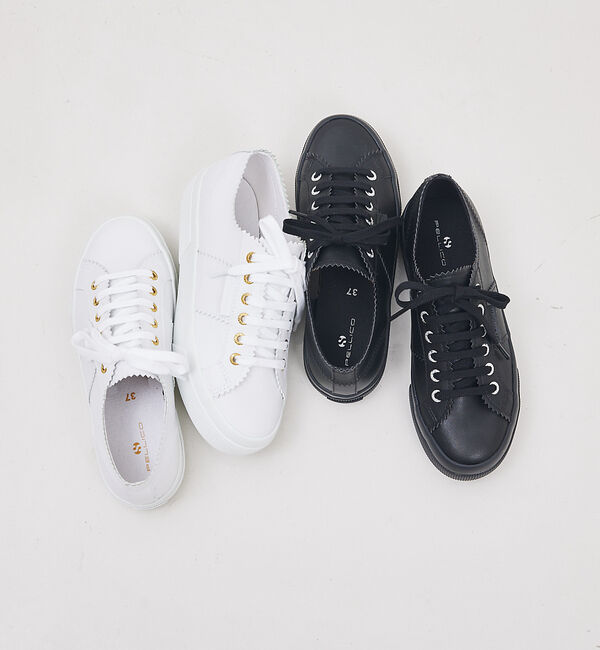 qualite「【PELLICO&times;SUPERGA】コラボスニーカー」|スニーカー|
