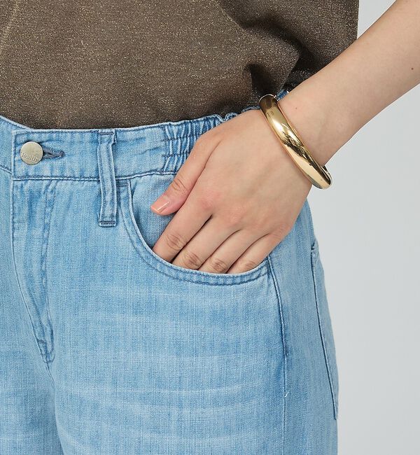 qualite「【Healthy denim】Breezy PinkpeperM- easy ス」|デニム|